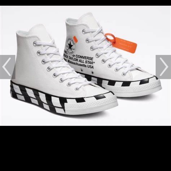 SOLD!!!!!! Off White x Converse Chuck 70 - Picture 2 of 3